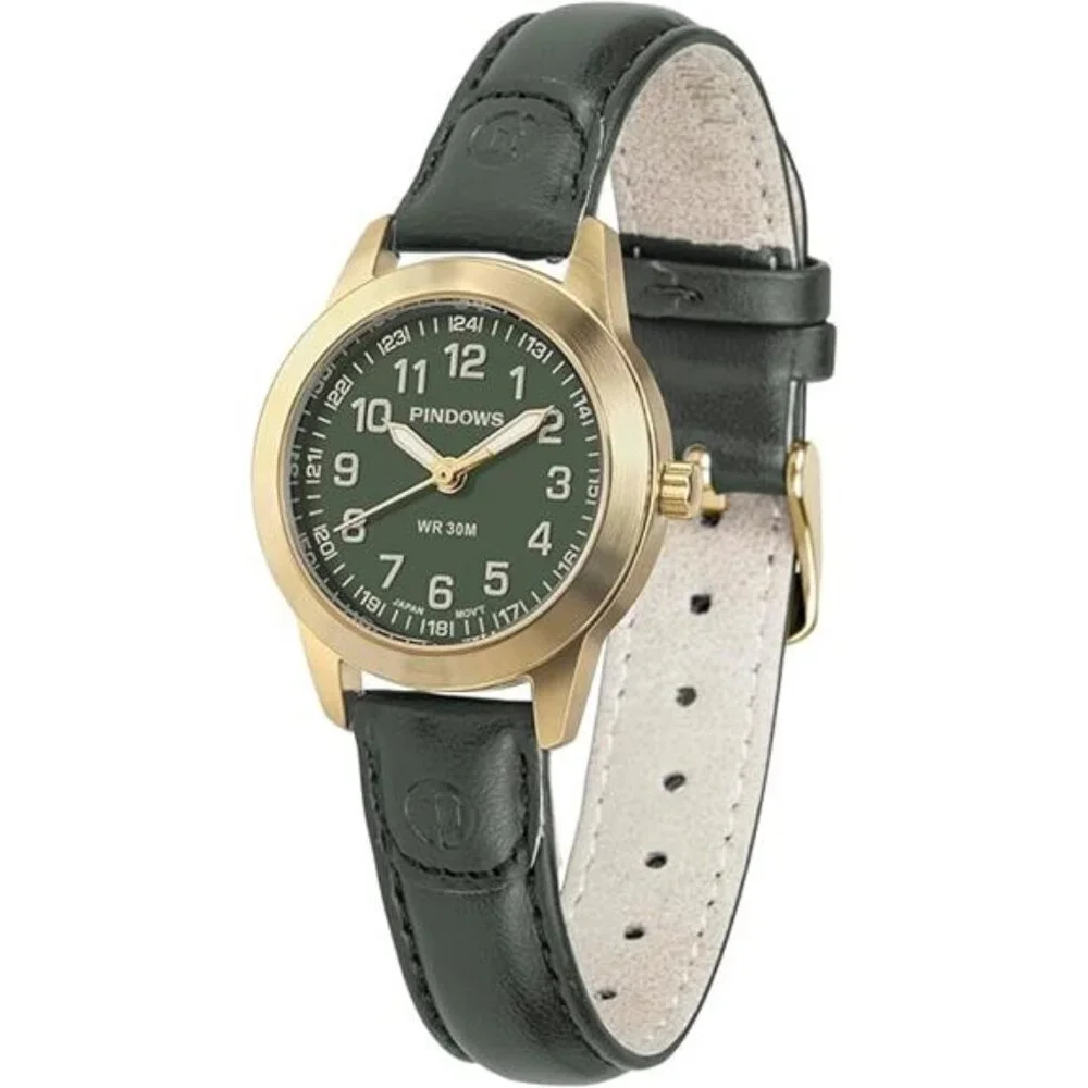 Slim Minimalist Quartz Analog Watch for Women, Gold-Tone Case - Picture 8 of 8